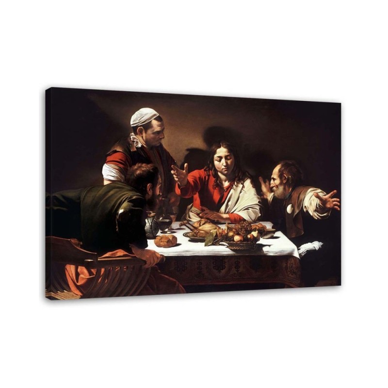 Supper at Emmaus Caravaggio - Reproductions of artists | FEEBY