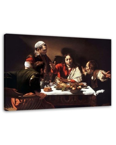 Wieczerza w Emaus Caravaggio - Reprodukcje artystów | FEEBY