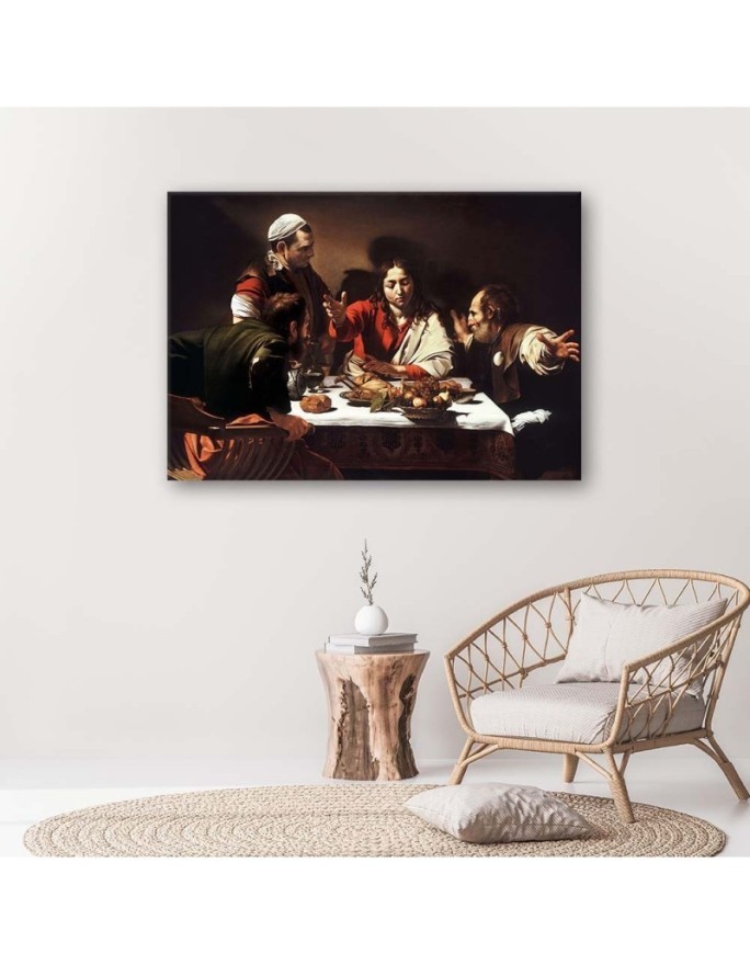 Supper at Emmaus Caravaggio - Reproductions of artists | FEEBY