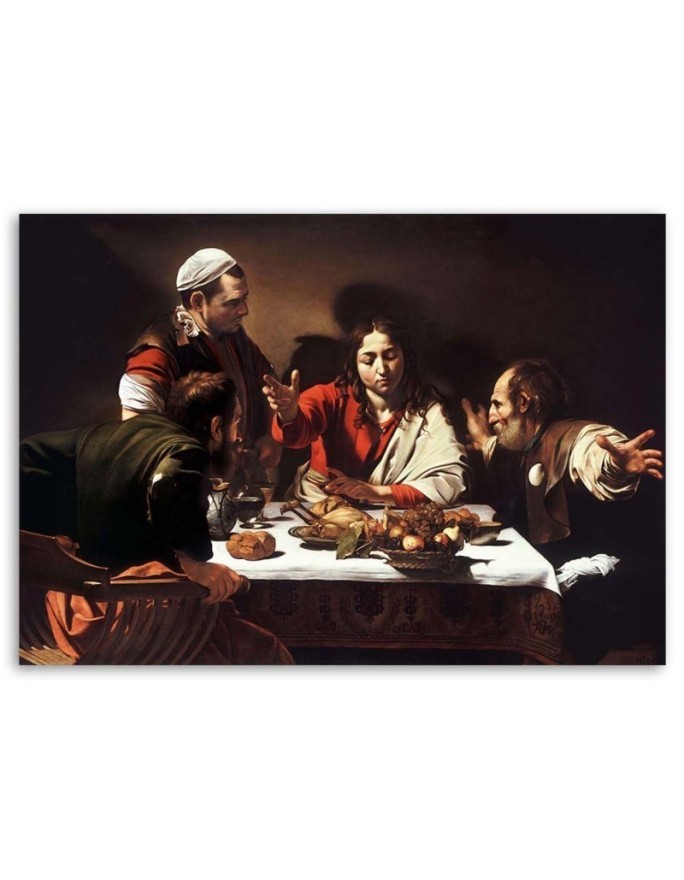 Supper at Emmaus Caravaggio - Reproductions of artists | FEEBY
