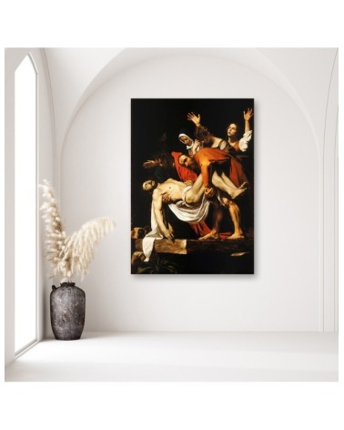 Leinwandbild - Bild vom Kreuz - Caravaggio Reproduktion | Feeby