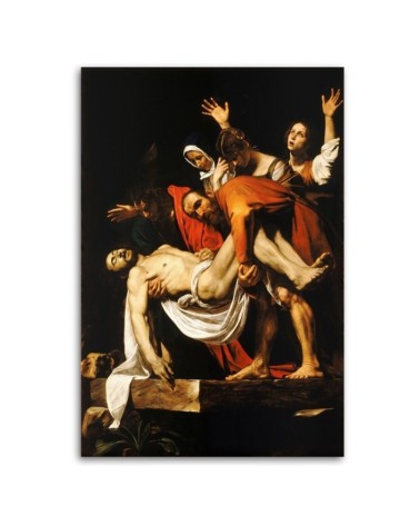 Leinwandbild - Bild vom Kreuz - Caravaggio Reproduktion | Feeby