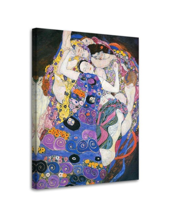 Leinwandbild modern - Jungfrauen - G. Klimt Reproduktion | Feeby