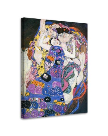 Leinwandbild modern - Jungfrauen - G. Klimt Reproduktion | Feeby
