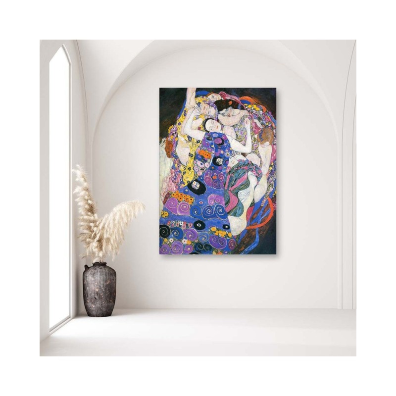 Leinwandbild modern - Jungfrauen - G. Klimt Reproduktion | Feeby