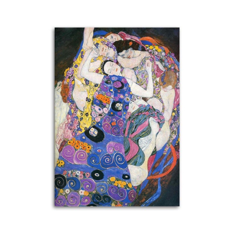 Leinwandbild modern - Jungfrauen - G. Klimt Reproduktion | Feeby