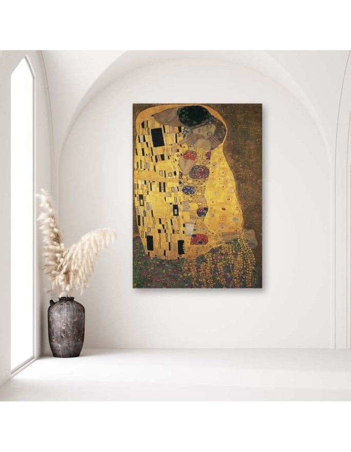 Reprodukcje artystów - Pocałunek G. Klimt | FEEBY