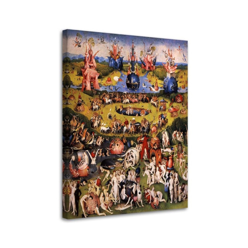 Leinwandbild - Garten Eden - H. Bosch Reproduktion | Feeby