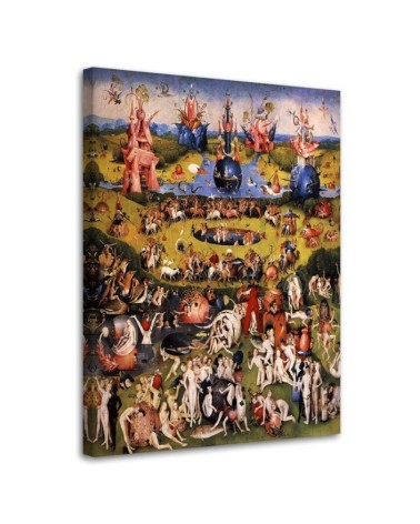 Leinwandbild - Garten Eden - H. Bosch Reproduktion | Feeby