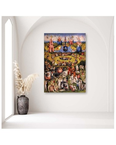 Leinwandbild - Garten Eden - H. Bosch Reproduktion | Feeby