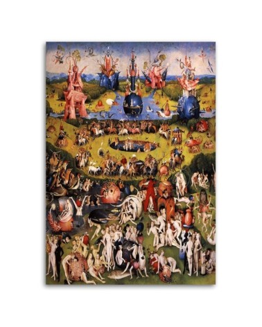 Leinwandbild - Garten Eden - H. Bosch Reproduktion | Feeby