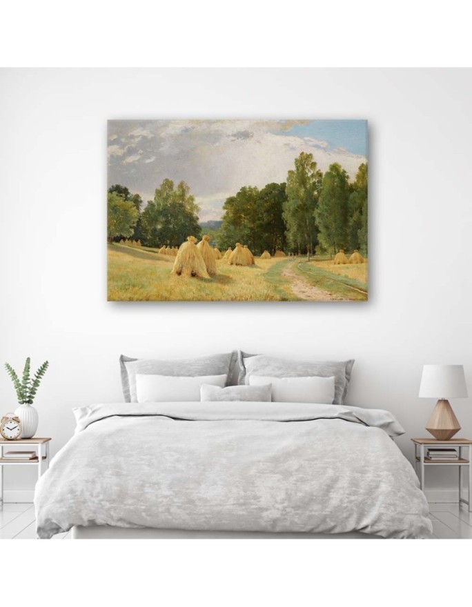 Reproductions of Canvas paintings - Haystacks I. I. Shishkin | FEEBY