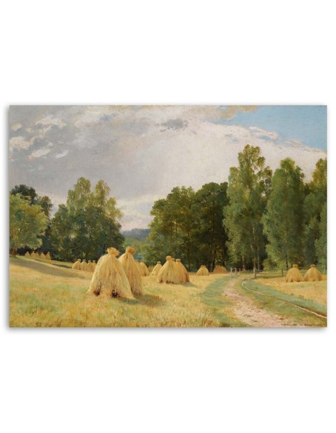 Reproductions of Canvas paintings - Haystacks I. I. Shishkin | FEEBY