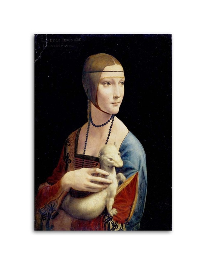 Reproductions of paintings - Da Vinci's Lady with an Ermine | FEEBY