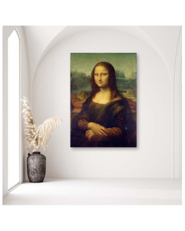 Leinwandbild - Mona Lisa - Da Vinci Reproduktion | Feeby