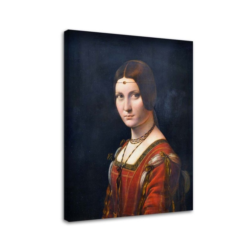 Leinwandbild - La Belle Feronierre - Da Vinci Reproduktion | Feeby