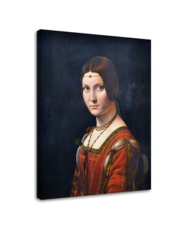 Leinwandbild - La Belle Feronierre - Da Vinci Reproduktion | Feeby