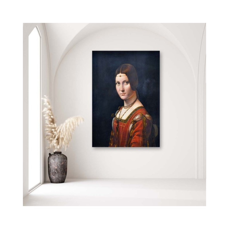 Leinwandbild - La Belle Feronierre - Da Vinci Reproduktion | Feeby