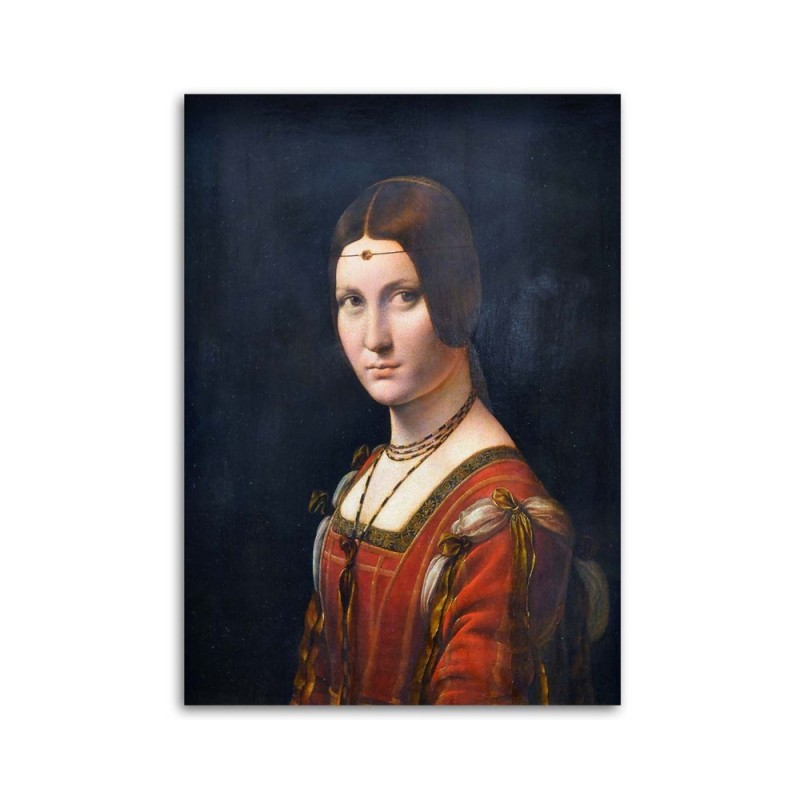 Leinwandbild - La Belle Feronierre - Da Vinci Reproduktion | Feeby