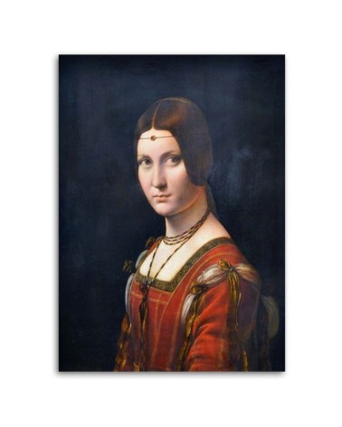 Leinwandbild - La Belle Feronierre - Da Vinci Reproduktion | Feeby