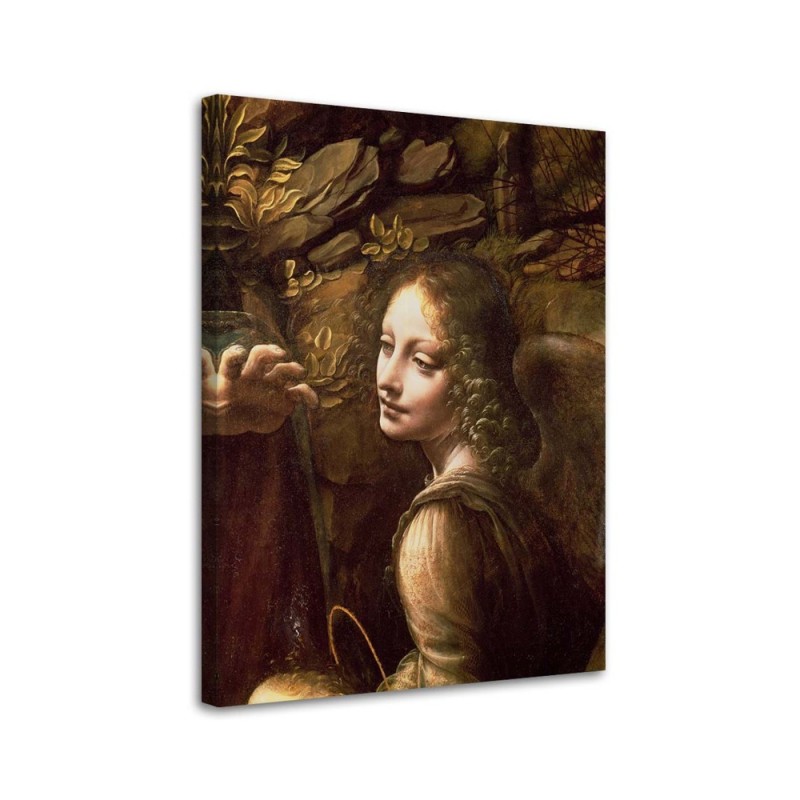 Bild - Madonna in der Grotte - Da Vinci Reproduktion | Feeby