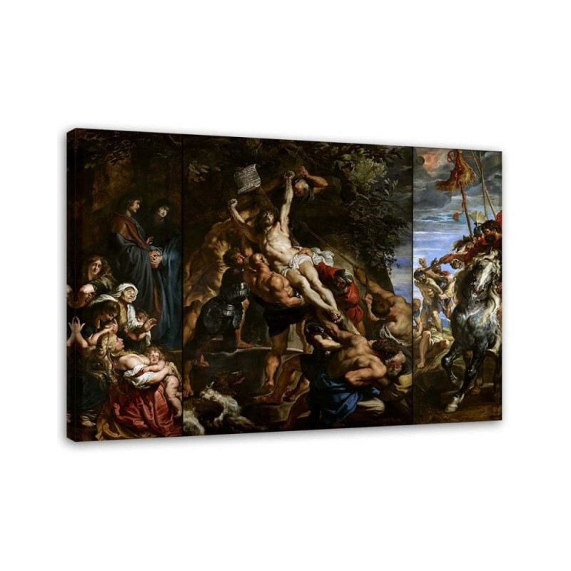Bild - Die Erhöhung des Kreuzes - P. P. Rubens Reproduktion | Feeby