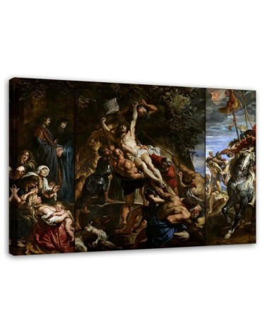 Bild - Die Erhöhung des Kreuzes - P. P. Rubens Reproduktion | Feeby