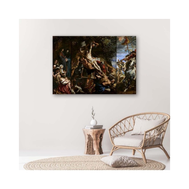 Bild - Die Erhöhung des Kreuzes - P. P. Rubens Reproduktion | Feeby