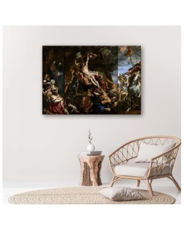 Bild - Die Erhöhung des Kreuzes - P. P. Rubens Reproduktion | Feeby