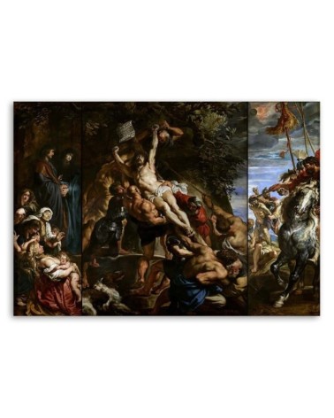 Bild - Die Erhöhung des Kreuzes - P. P. Rubens Reproduktion | Feeby