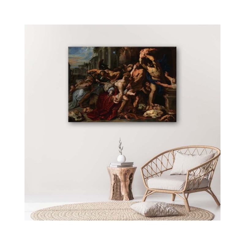 Bild - Die Abschlachtung der Unschuldigen - P. P. Rubens | Feeby