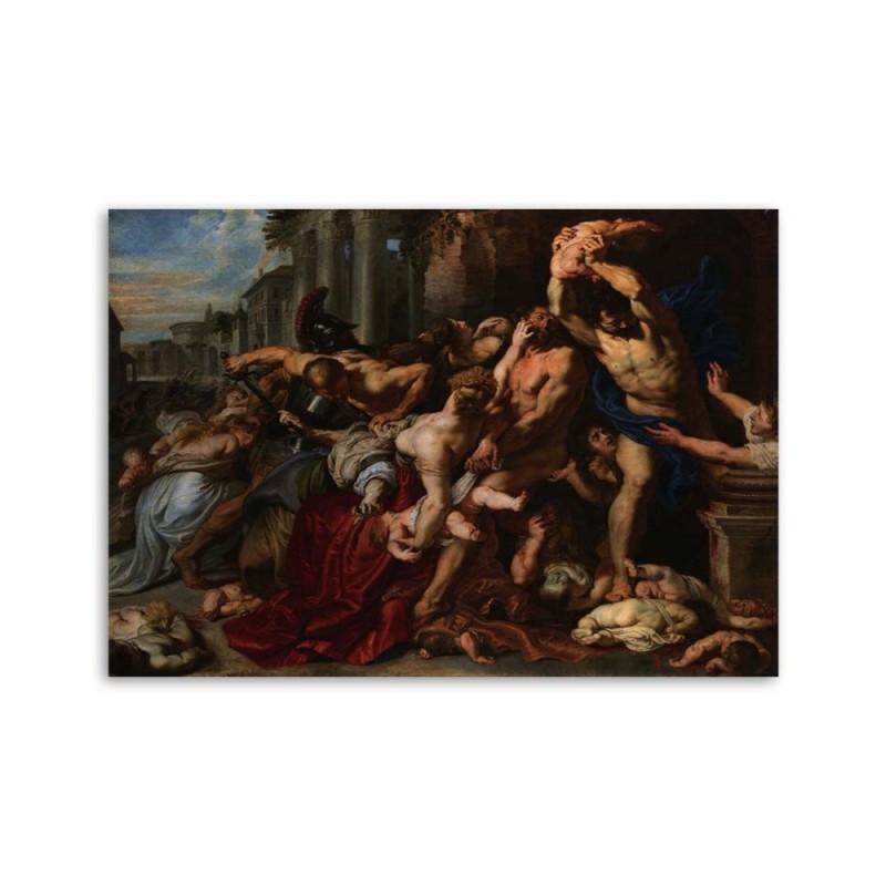 Bild - Die Abschlachtung der Unschuldigen - P. P. Rubens | Feeby