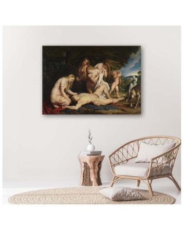 Leinwandbild - Tod des Adonis - P. P. Rubens Reproduktion | Feeby