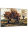 Pejzaż jesienny z czterema drzewami V. van Gogh - Reprodukcje obrazów | FEEBY