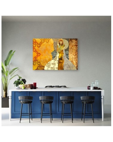 Modernes Wandbild - Gustav Klimt Frau | Feeby