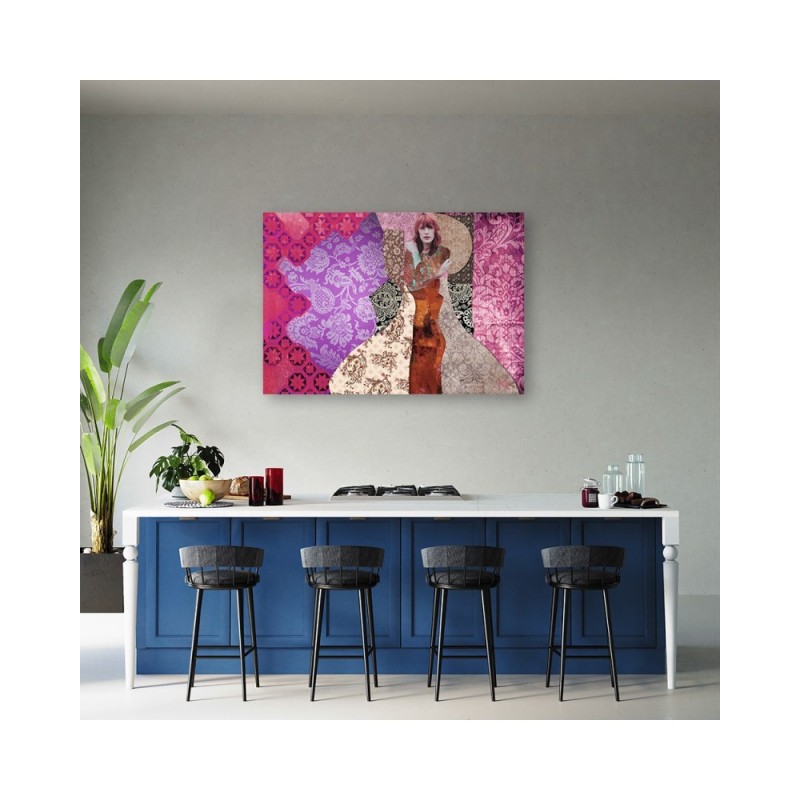 Leinwandbild - Eine Frau Gustav Klimt | Feeby