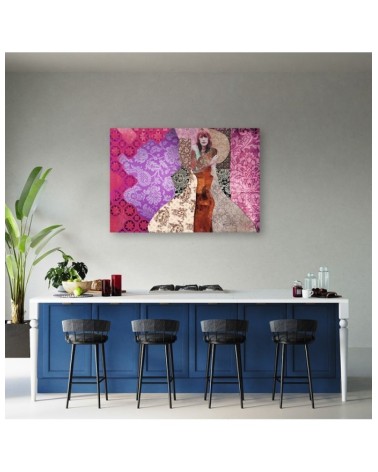 Leinwandbild - Eine Frau Gustav Klimt | Feeby