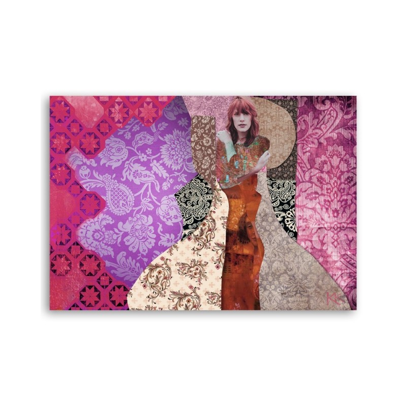 Leinwandbild - Eine Frau Gustav Klimt | Feeby