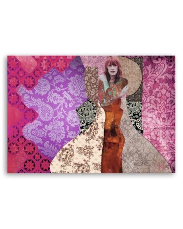 Leinwandbild - Eine Frau Gustav Klimt | Feeby