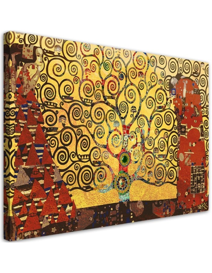 Bild auf Leinwand - Gustav Klimt Baum des Lebens | Feeby