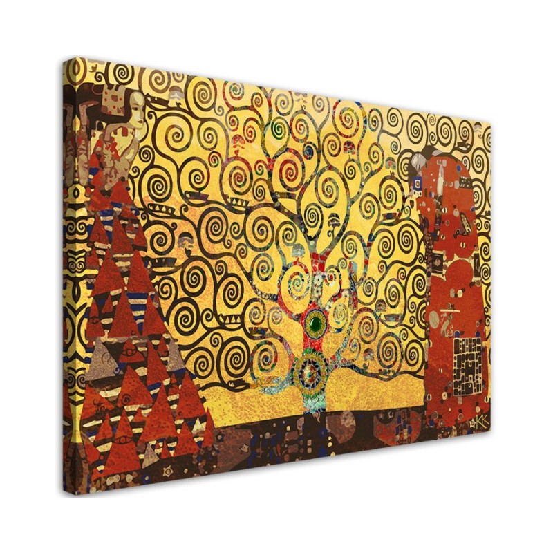 Bild auf Leinwand - Gustav Klimt Baum des Lebens | Feeby