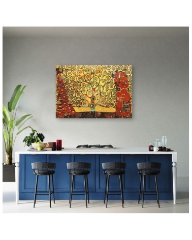 Bild auf Leinwand - Gustav Klimt Baum des Lebens | Feeby
