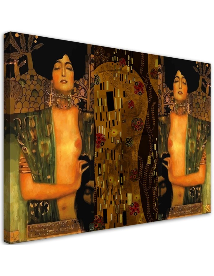 Bild auf Leinwand - Judith und Holofernes Gustav Klimt | Feeby
