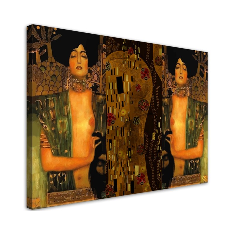 Bild auf Leinwand - Judith und Holofernes Gustav Klimt | Feeby