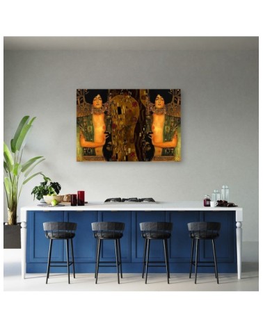 Bild auf Leinwand - Judith und Holofernes Gustav Klimt | Feeby