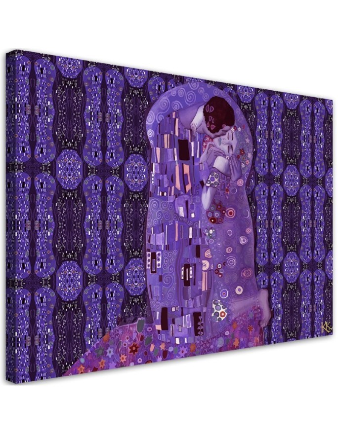 Leinwandbild - Gustav Klimt Erfüllung einer Frau | Feeby