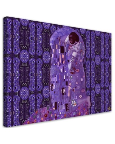 Leinwandbild - Gustav Klimt Erfüllung einer Frau | Feeby