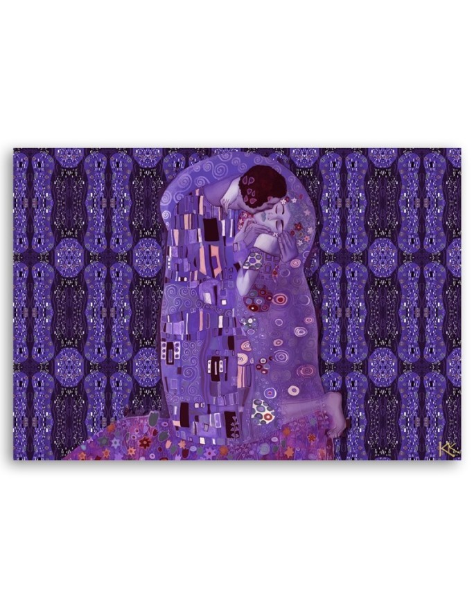 Gustav Klimt Pocałunek Kobieta Abstrakcja - Reprodukcje obrazów | FEEBY