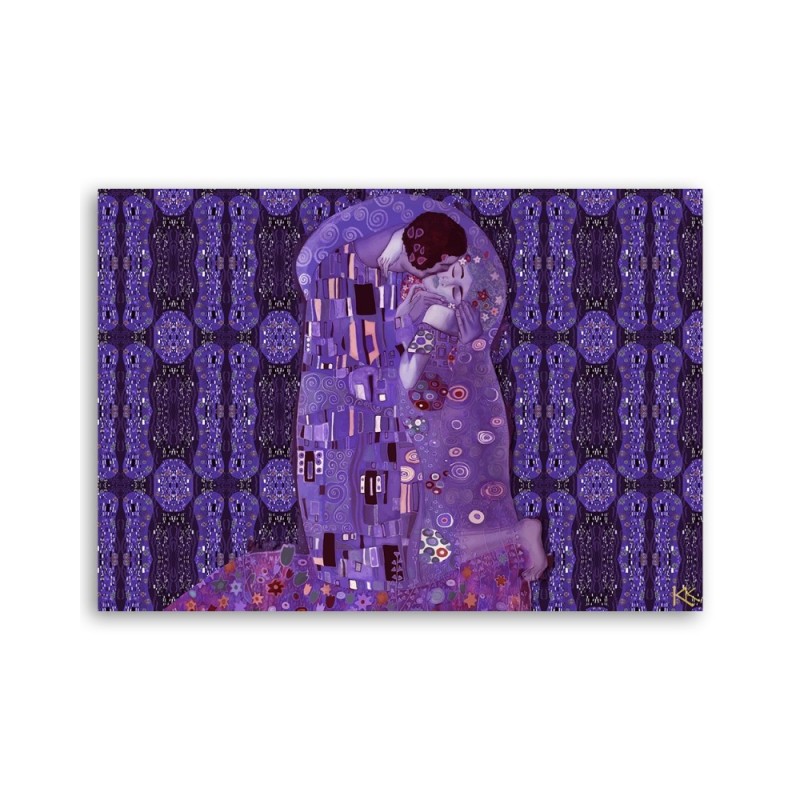 Leinwandbild - Gustav Klimt Erfüllung einer Frau | Feeby