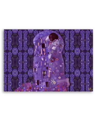 Leinwandbild - Gustav Klimt Erfüllung einer Frau | Feeby